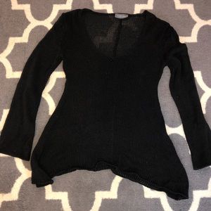 Wooden ships black sweater